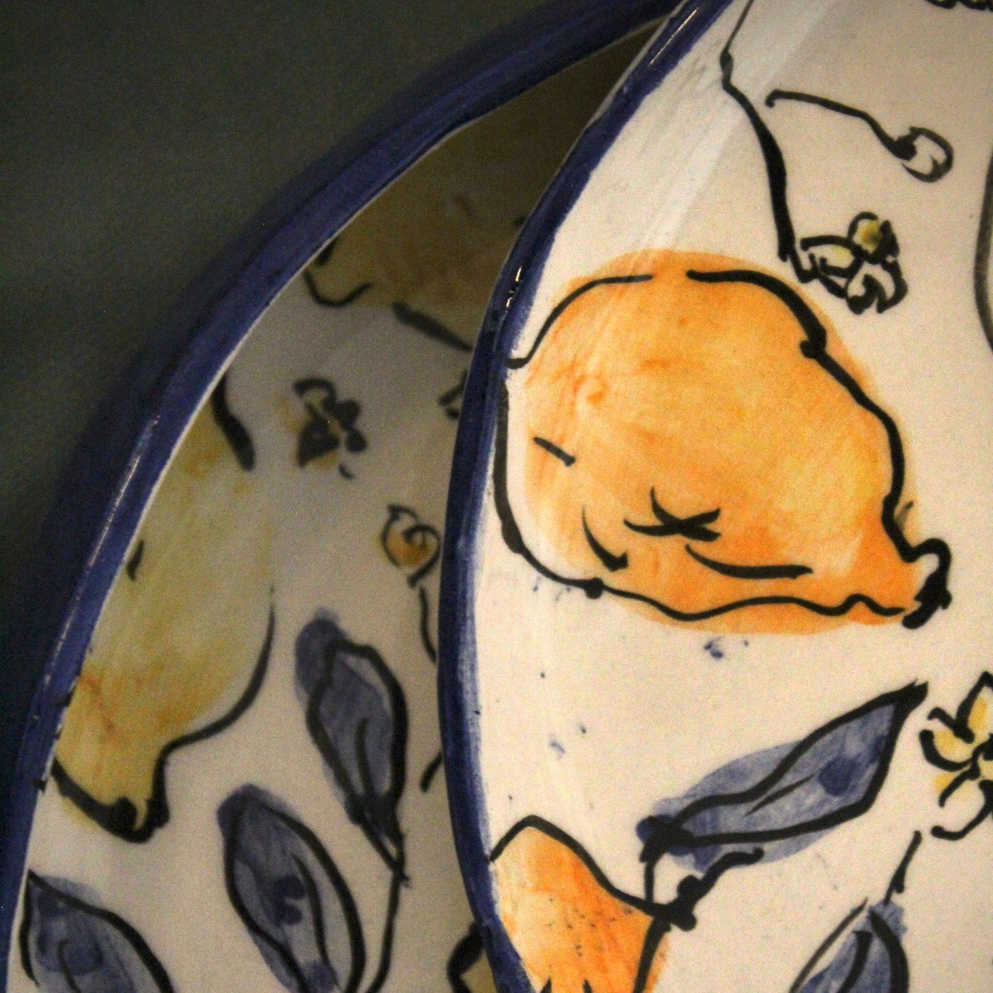 Lima – El Yapımı Seramik Tabak